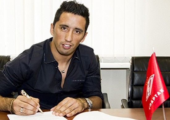 Lucas Barrios assina contrato com o Spartak de Moscou